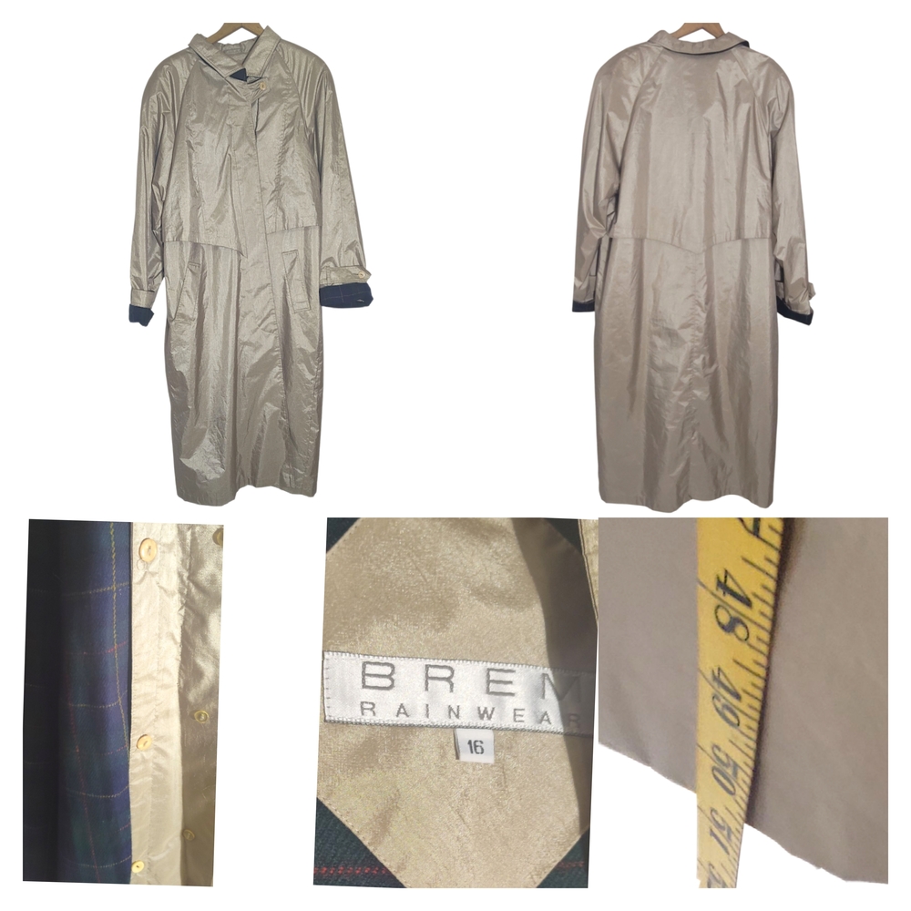 Brem Tan Raincoat
